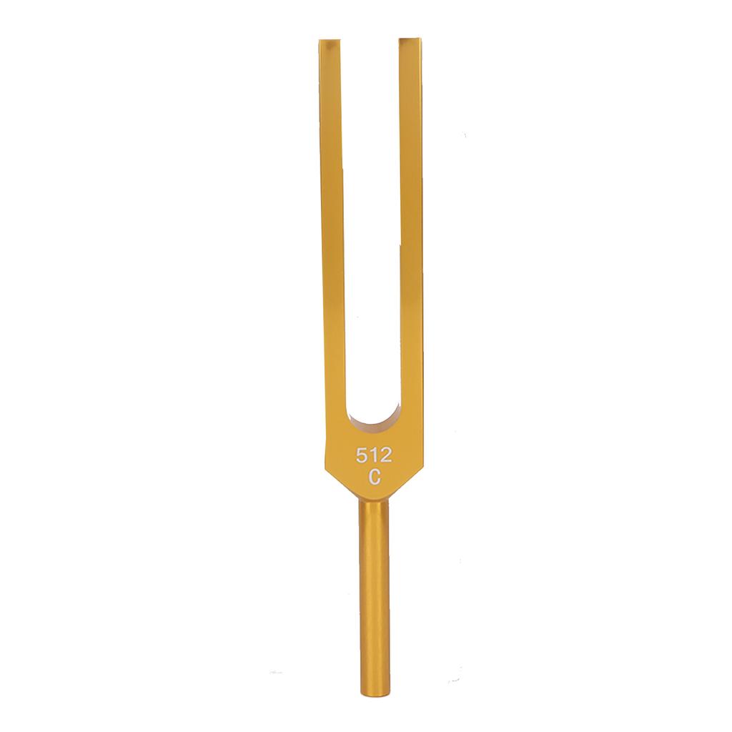 Chakra Tuner 3 Pcs Tuning Fork Set 128 256 512Hz Aluminium Alloy Body Tuning Forks with Hammer for Sound Healing Tuning Fork