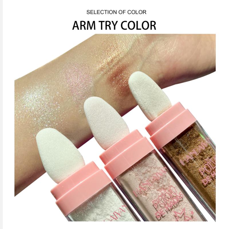 Makeup Blush Stick Cream Blusher Waterproof Long-lasting Lip Cheek Eye Multi-use Stick Make-up for Women Face Glitter High Gloss Powder Face Contour