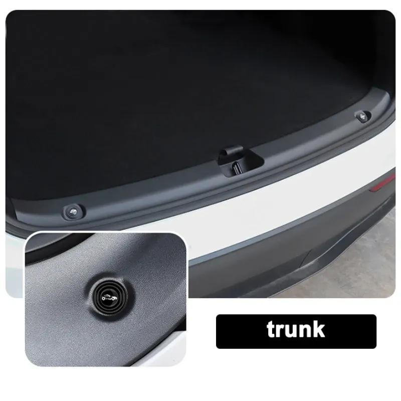 For Tesla Model 3 Y S X Car Door Shock Pad Anti-collision Closing Anti-shock Protection Soundproof Silent Trunk Buffer Gasket