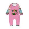 Christmas Print Family Matching Long Sleeved Parent-child Suit Home Clothes Suit