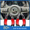 BANR7 For VOLKSWAGEN VW GTI Steering Wheel Paddle Shift For Volkswagen VW Golf 7 Rline 7.5 GTI Tiguan Sciricco Touran X Sagitar POLO M