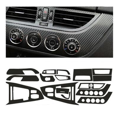 BMW Z4 E89 09-16 Black Carbon Fiber Interior & Exterior Decals