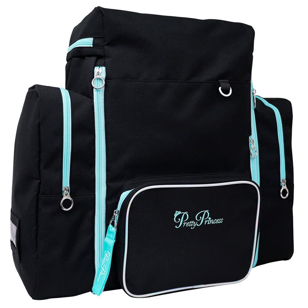 

Милый рюкзак для девочек PP04 Большой вместимости 45 л Лесной рюкзак Черный x Мята [Pretty Princess] №