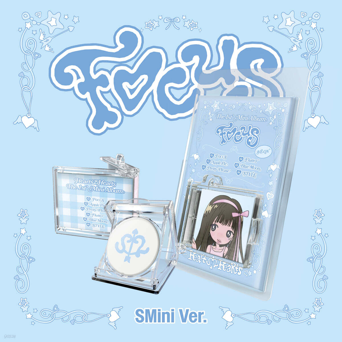 Hearts2Hearts - 1st Mini Album : FOCUS [SMini Ver.]