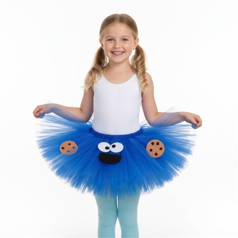 Chocolate Chip Monsters Cosplay Dress Soft Comfortable Polyester Fabric Ideal For Conventions Parties And Long Wear Event