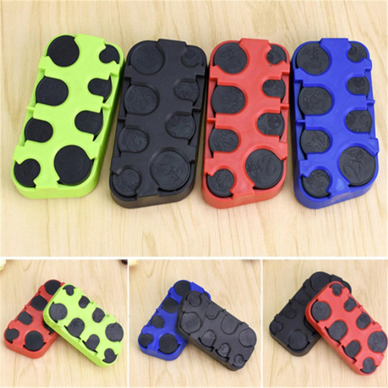 Euro Coin Dispenser Storage Coins Purse Wallet Holders Storage Box Plastic Dispenser Car Decoration Supplies Easy Accessibility