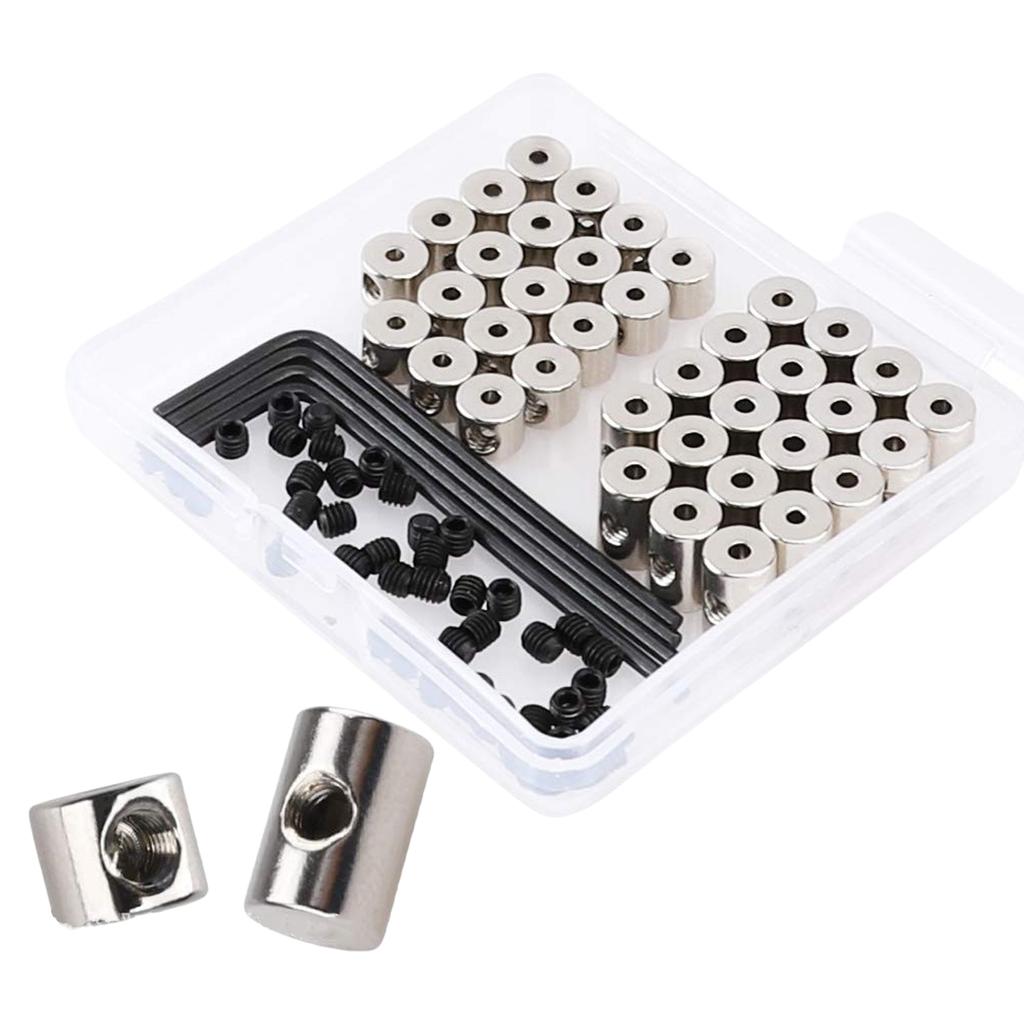 40 Pieces Pin Keepers and Locking Clasp Pin Backs with Wrench Secure Brooch Fastening Tool Jewelry Making Accessories