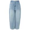 Yalida Nine Fen Banana Jeans Women's Laisel Lightweight Loose Curved Knife Haren Pants Trendy
