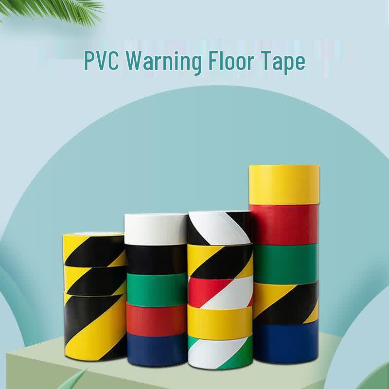 Thickened Off-White PVC Hazard Warning Tape 50mm x 33m
