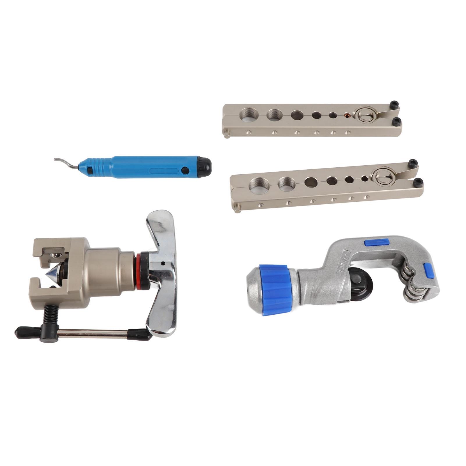 

Инструменты для ремонта кондиционеров Эксцентриковый расширитель труб Развертка для снятия заусенцев Труборез Фитинги