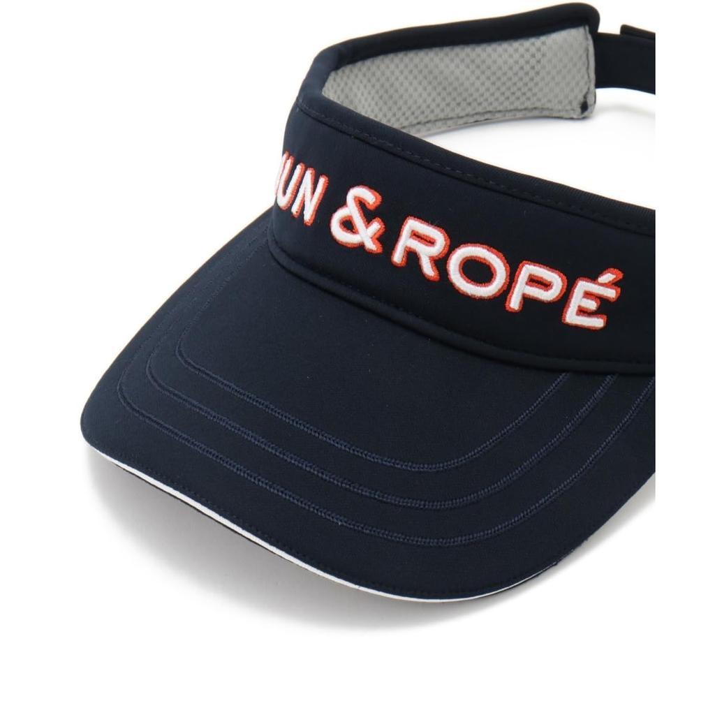 Visor 3D Embroidery Logo Visor ERU24200 White [June Andrope] Women's (10)