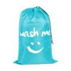 Nylon Laundry Bag Wash Me Travel Storage Pouch Machine Washable Dirty Clothes Organizer Wash Drawstring Bag