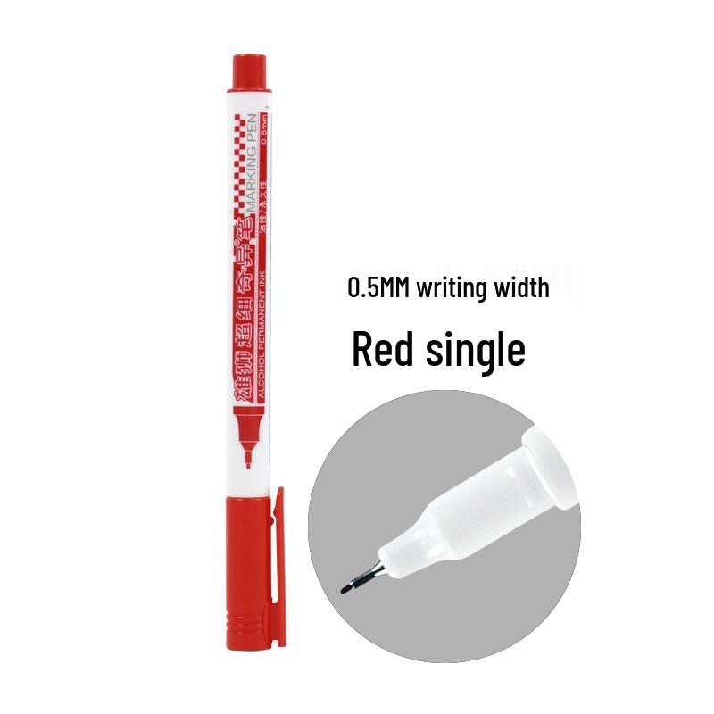 Маркер Simbalion 805 Extra Fine, быстросохнущий, водостойкий - Три цвета красный