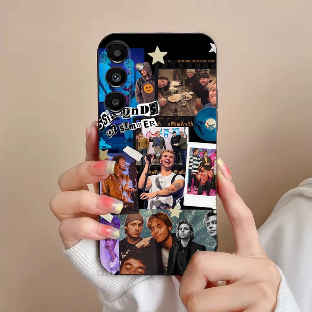 5 S-Seconds of S-Summers 5SOS Phone Case For Samsung Galaxy S21 22 23 24 S25 Ultra PlusS20 FE S10 Plus  Cover Funda
