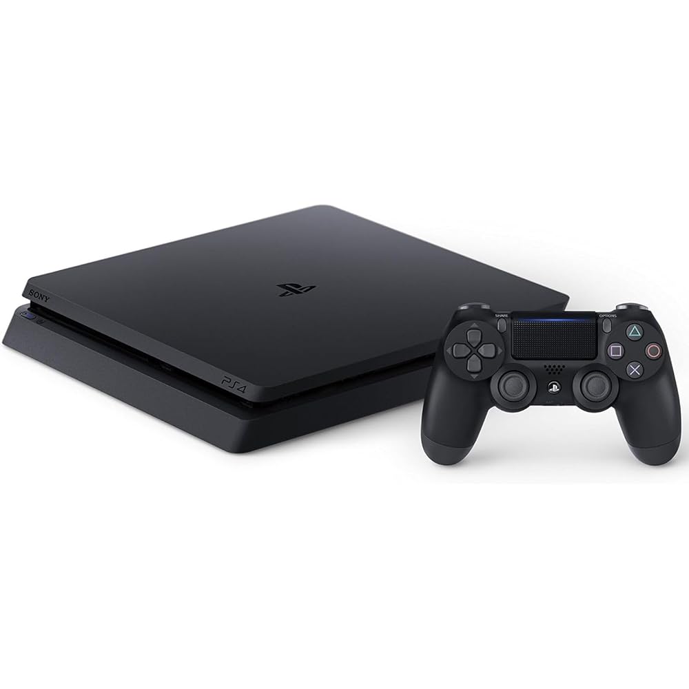 [Produkt odnowiony] SONY PlayStation 4 Jet Black 500GB (CUH-2100AB01) PlayStation 4 PlayStation...