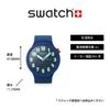 Swatch AQUACHRONO ESSENTIALLY BOLD SB01N700 watch, blue