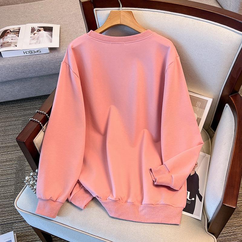 Autumn Loose Hoodie, Large Sizes 200/300/350 Jin, Bust 150/160/170, Model 6071