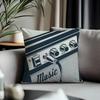 Trending RRetro Speakerful Cushion Cover Antidustmite Pillowcase Invisible Zipper Silky Short Plush Sofa Cushion Cover