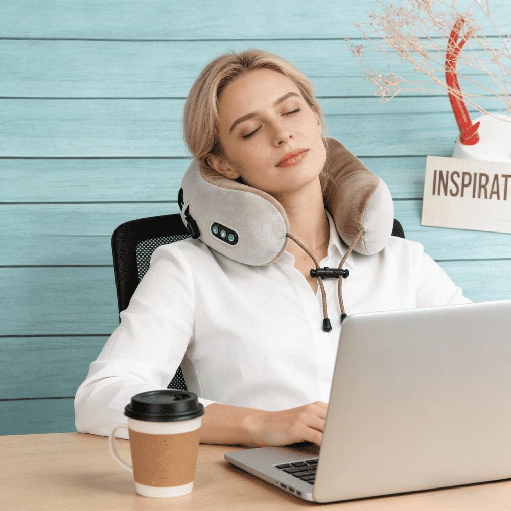 Cervical Relief Massager - Pulse Massage & Smart Temperature Control