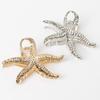 Large Starfish Design Hair Clamp Metal Hair Grip For Voluminous Hairstyles Comfortable All Day Wear