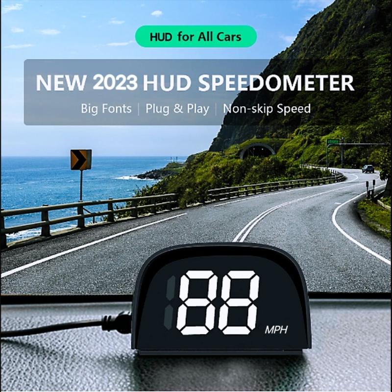 Professional Driver Speed Meter Auto Brightness Speedometer for Long Drives