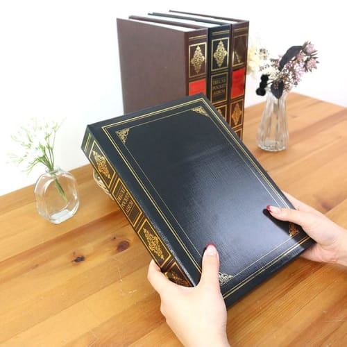 Nakabayashi [WEB limited item] Nakabayashi File Pocket Album Verse Black 1PL-152-D