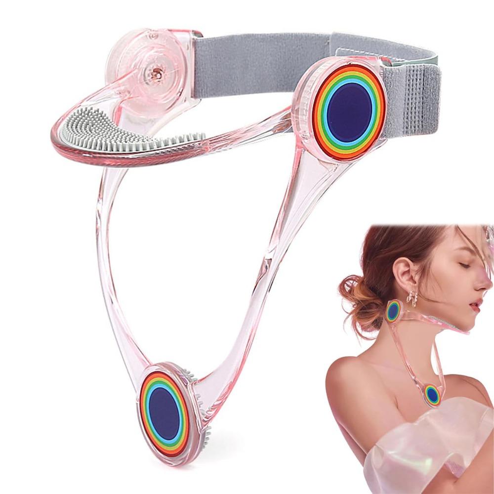 TPU Posture Corrector Adjustable Cervical Collar Portable Neck Traction Device Office and Home