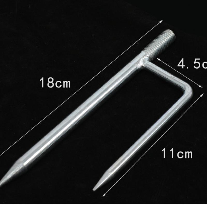 Verstellbare Teleskop-Zeltüberdachungsstange - Zeltzubehör für Sonnenschutznetze und Hallenstangen