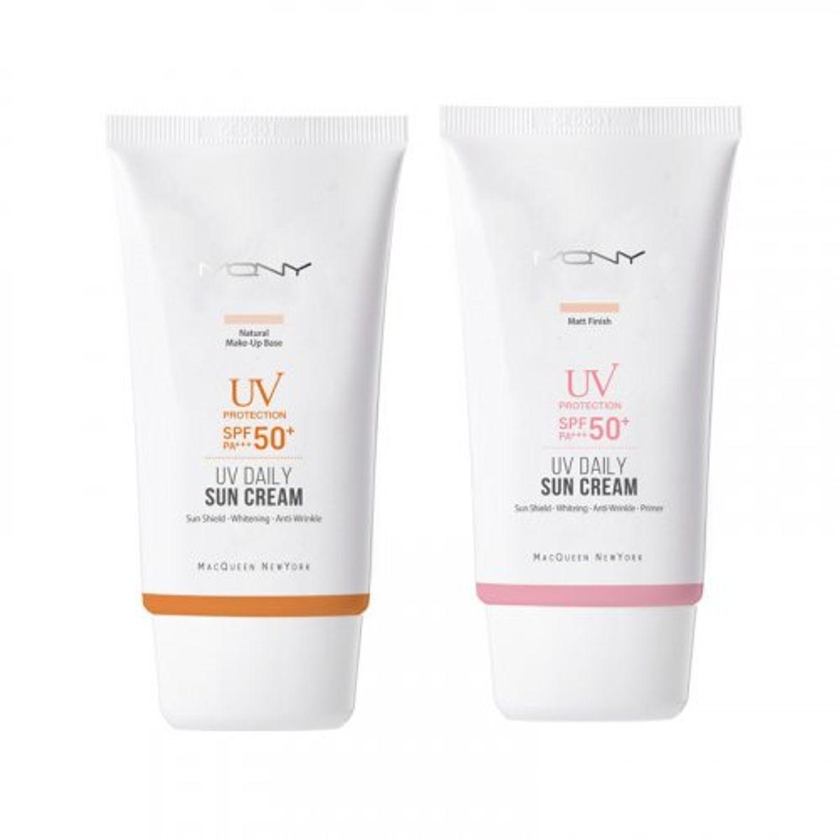 [2 Items] UV Daily Base / Matte Sunscreen Moisturizing sunscreen + Matte sunscreen