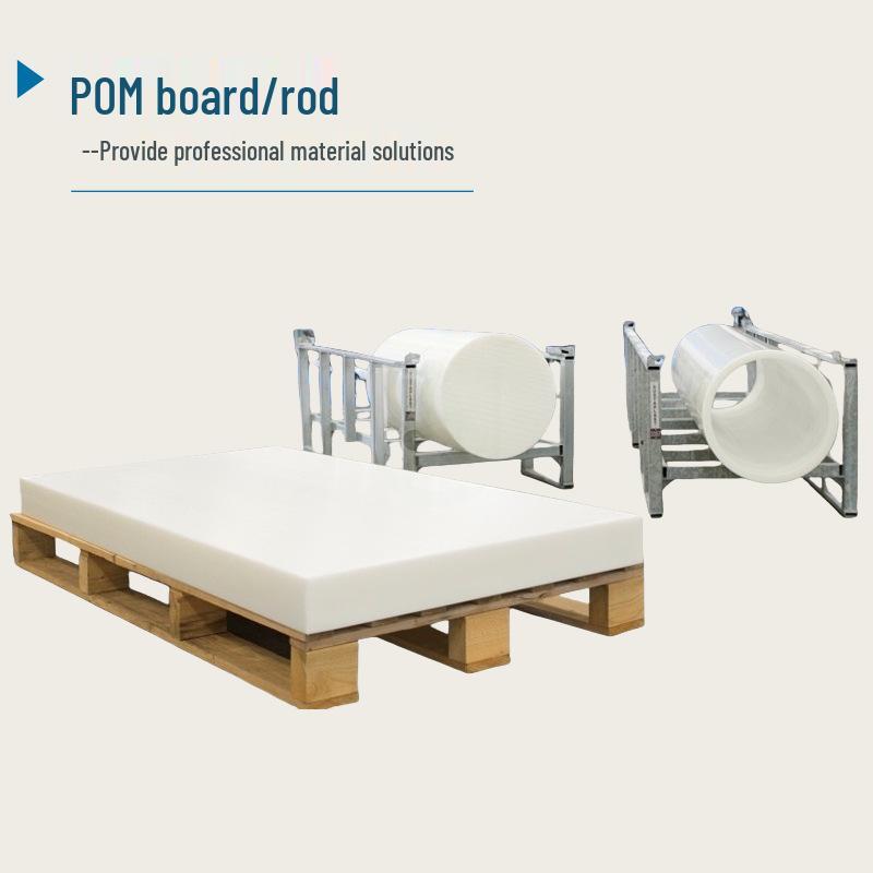 POM Delrinová tyč černá bílá - polyoxymethylenová deska odolná proti opotřebení, antistatická