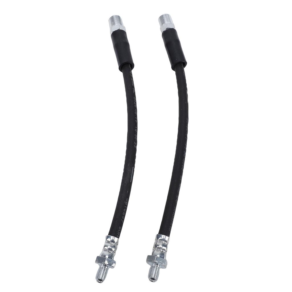 2PCS Front Rubber Brake Hose Set GBH249Z Front Brake Line Replacement for Classic Mini 1959 2000