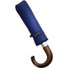 PALONY Solid Wood Handle Windproof Men's Umbrella - Extra Large, Automatic, Sun & Rain Protection, Three-Fold Design