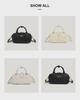 Elegant Women's Pleated Bowling Bag - Versatile, High-End Spring/Summer Handbag