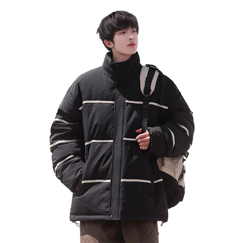 Warm and Cold-resistant Stand-up Collar Down Jacket, Fashionable Winter New Loose Casual Versatile