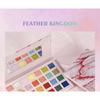 Pudaier - Feather Kingdom 28 Renkli Far Paleti