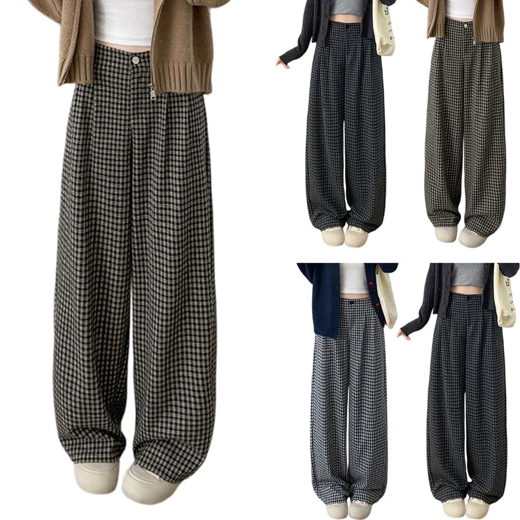 Women's Fashionable Loose Wide Leg Trousers