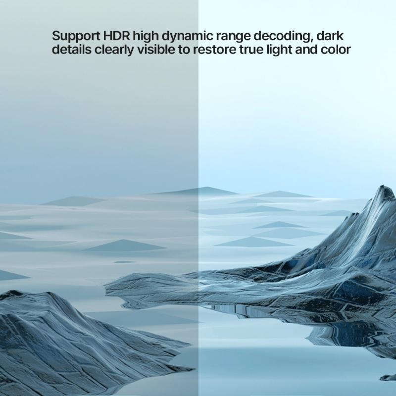 USB C to HDMI-Compatible Cable Converters Wire Supports 4K@60Hz Type C to HDTV Display Adapters Cord