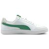 PUMA Unisex Shuffle Sneakers White/Green