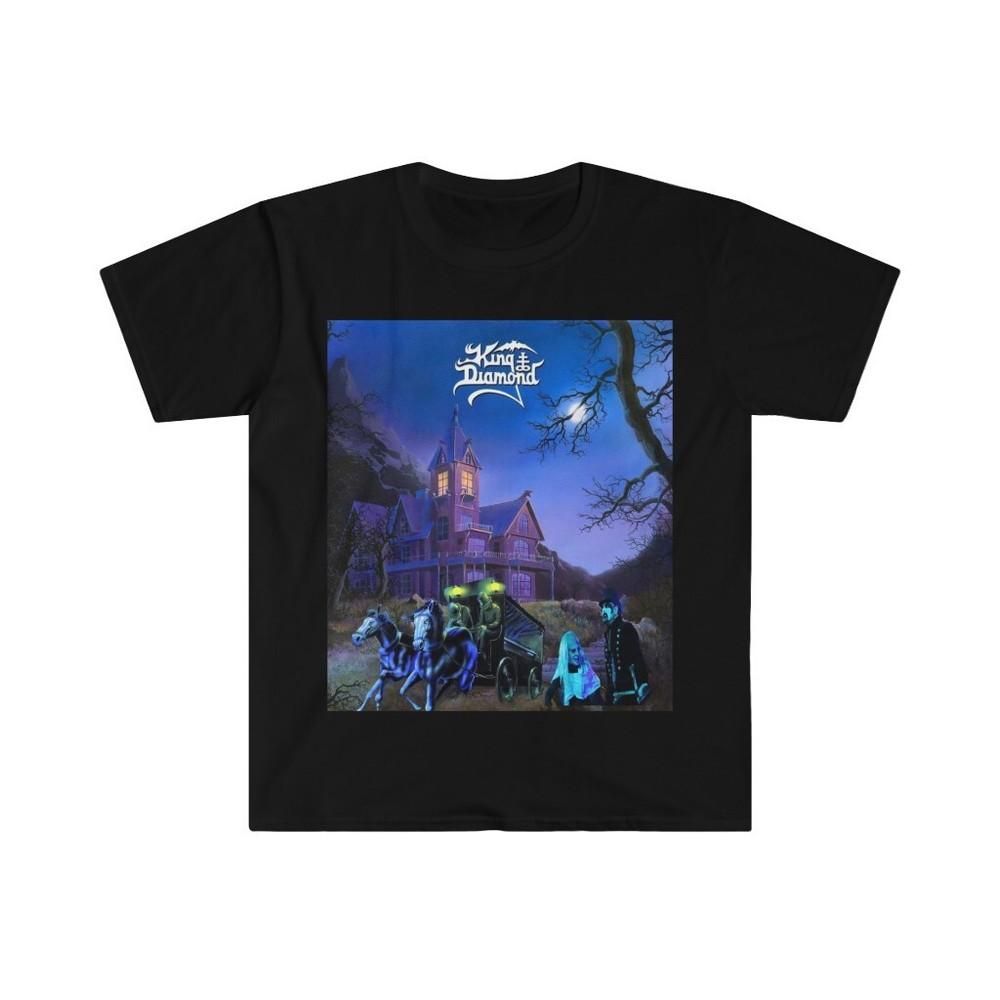 Unisex Softstyle T-Shirt. Mercyful Fate, King Diamond Unisex T-Shirt XXL