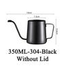Coffee Pot Handmade Coffee Brewing Pot Goose Neck Long Spout Ear Hanging Pot Coffee Utensils Household Kitchen Teapot