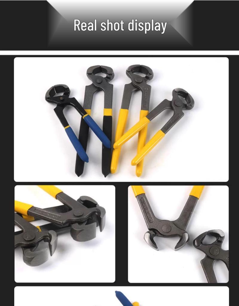 Professional Nutcracker Nail Puller & Shoe Repair Pliers - Free Shipping