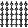 8mm Rivetti in Plastica Elementi di Fissaggio Vite Paraurti Auto Parafango Rivetto Nero Clip di Fissaggio Auto per Toyota Focus Kia Nissan Yamaha