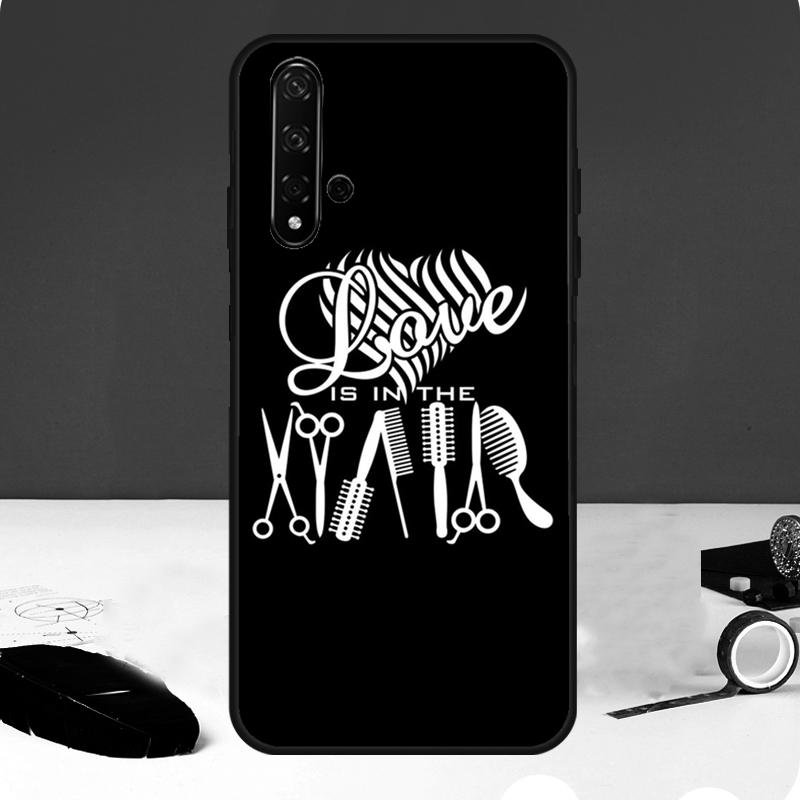 Hair Stylist Hairdresser Phone Case For Huawei Nova 11 Pro 11i 8i 3i 9 10 SE 5T Y60 Y61 Y70 Y90 Y91 P20 P30 P40 Lite
