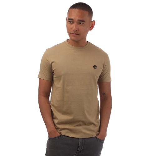 Timberland Mens Oyster River Logo T-Shirt