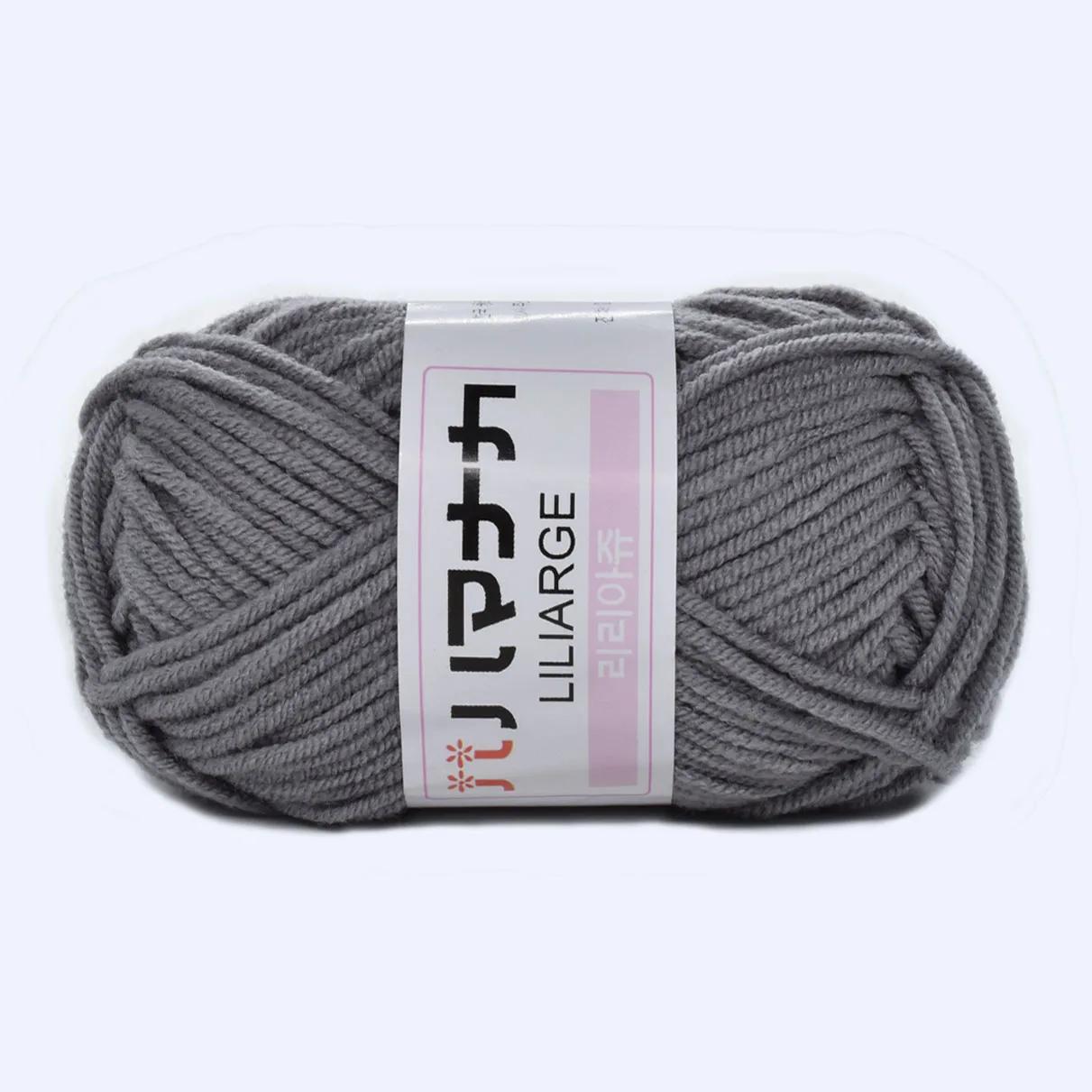 

6 шт. 150г Бавовняна Супер Об ємна Пряжа Машинне Прання Пряжа для В язання Гачком Багатоколірна Пряжа для DIY для Пледів Домашній Декор