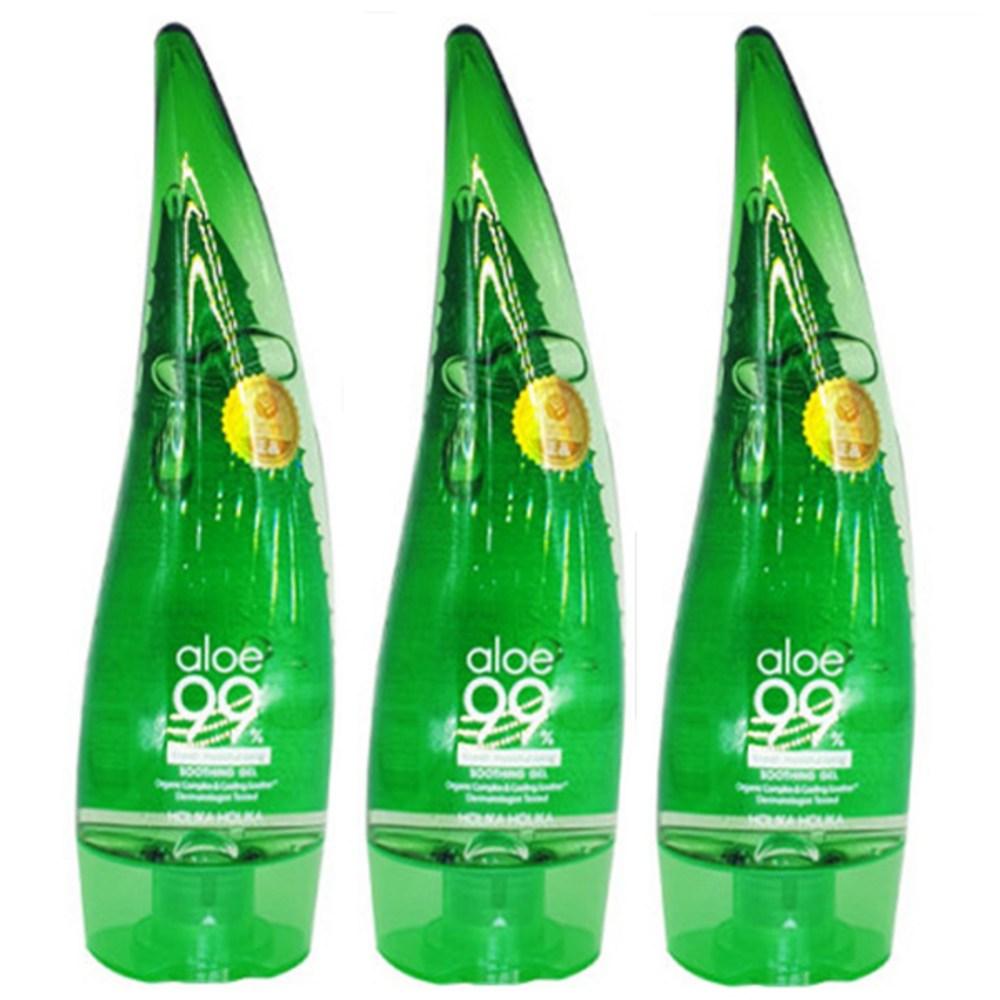 

Holika Holika Aloe 99% Успокаивающий гель Fresh, набор из 3 предметов (250мл+250мл+250мл), 250мл, 3 шт.