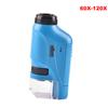 1000x Kid Microscope Lab Digital Microscopes 2 Inch IPS Screen Electronic Magnifier Camera with 8 LED Light Photo Video Function