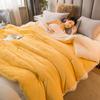 Luxurious Double-Sided Lambswool Plush Blanket & Duvet Cover
