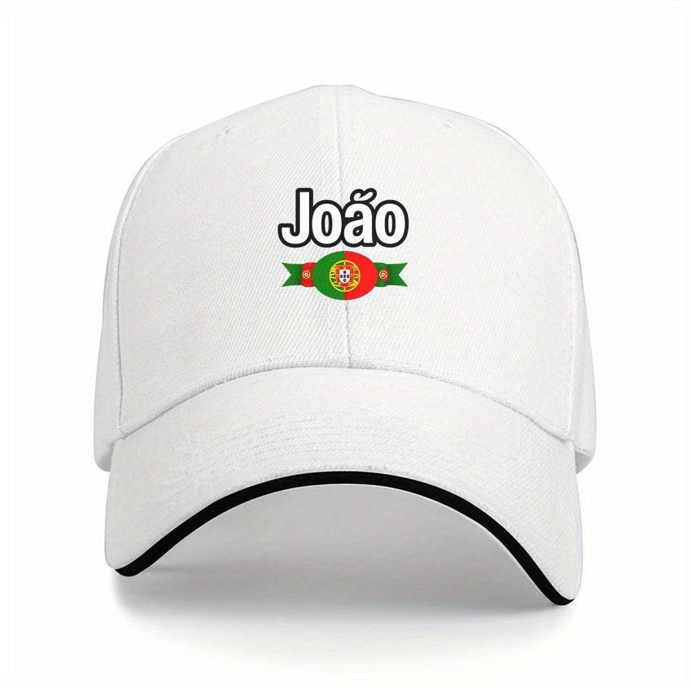 Joao Portuguese Flag Baseball Cap Adult Polyester Adjustable Casual Sports Hat
