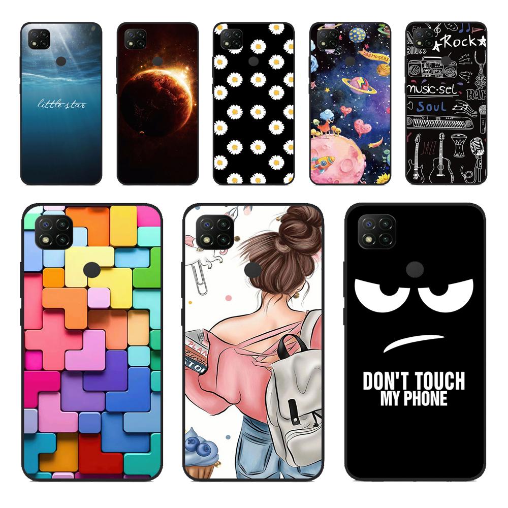 Para Redmi 9C NFC Funda para Xiaomi Redmi 9C 9 C NFC Funda trasera de silicona suave Funda de silicona para Redmi 9C NFC Funda de teléfono Fundas